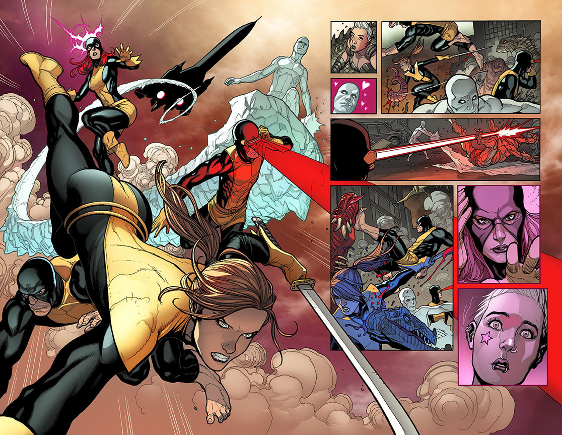 loneprotagonist:  &ldquo;Battle of the Atom&rdquo;