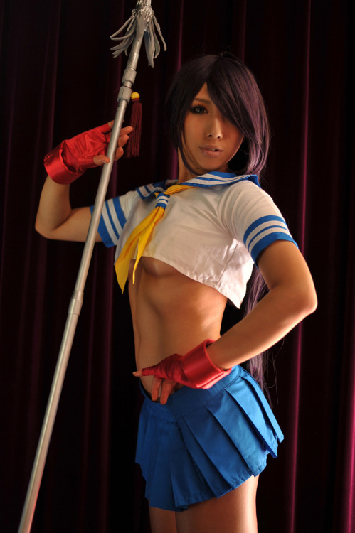hot-cosplay:  Ikkitousen - Rounded ass and nice boobs Kanu Unchou 164 PICS / 124 MB DOWNLOAD http://uploaded.net/file/x1bv0mtz/ Enjoy!!! Uploaded.net - Get a premium account for multiple downloads and full speed. Don’t forget to visit Ecchi - Hentai if