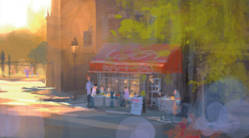 scurviesdisneyblog:Ratatouille visual development by Dominique Louis 