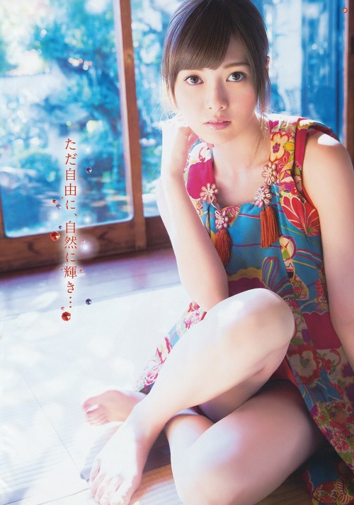 kyokosdog: Shiraishi Mai 白石麻衣, Young Gangan 2015 No.02  