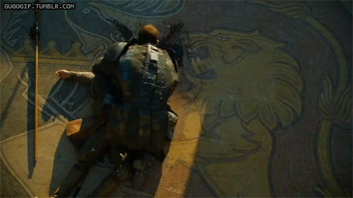 gugogif:  La muerte del Chileno de Juego de Tronos 