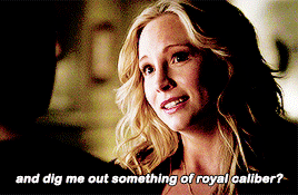 bloody-elijah:“Surely finding another dress is well within your substantial vampire capabilities.”
