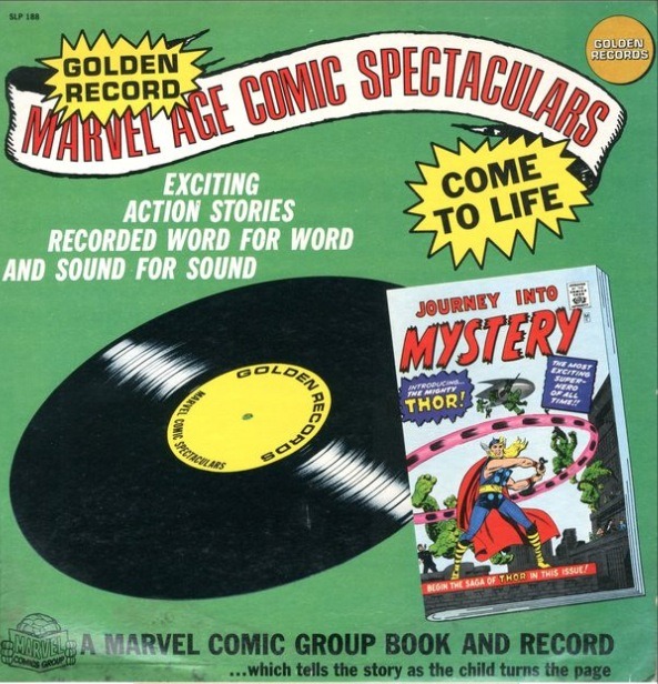 twentiethcenturykid:  STAX OF WAX! Golden Records Marvel Age Comic Spectaculars Book