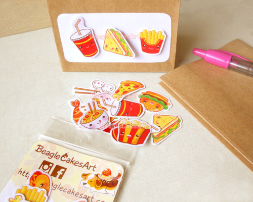 beaglecakes:Ideas to make use of the massive sticker collection you have in your cookie bin :)