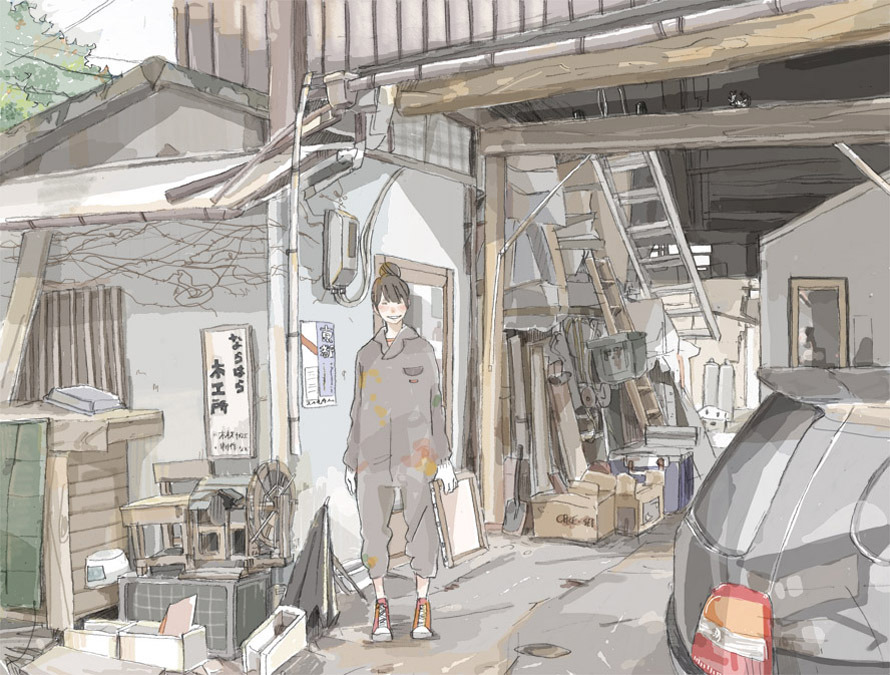 jlingasd:  Great backgrounds by わみず      