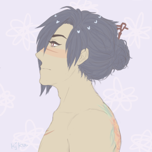 kjku:  KouAo WeekDay 6: Hair it’s late but it’s finally finished!! i really hate