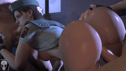 sr-crystian:  Jill Valentine (BSAA).Rule34H(LQ): With Sound.WebM(LQ):   With Sound.  MixTape(HQ):   With Sound.  Gfycat(LQ): Without sound.(You can find all my animations in the Gfycat Gallery).After this animation, I will take some time to rest, I