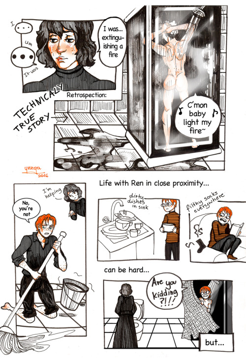 xxkaseixx:Here you go, second part of our kylux comic! Collab with ynngaa ! Part 1