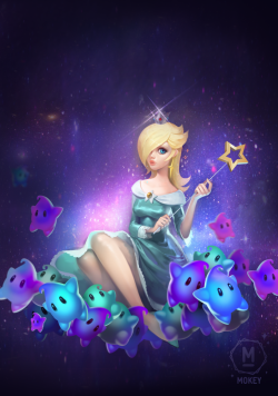 Exotication:rosalina, Princess Of The Cosmos By I-Am-Mokey