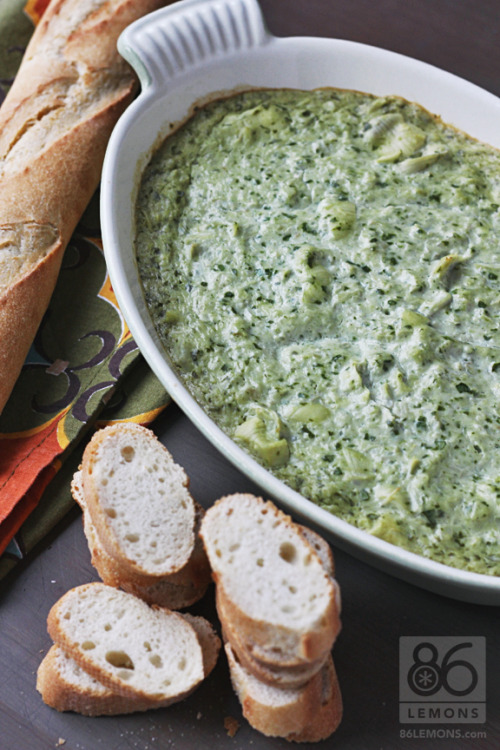 veganfoody:  Creamy Artichoke Spinach Dip (GF)