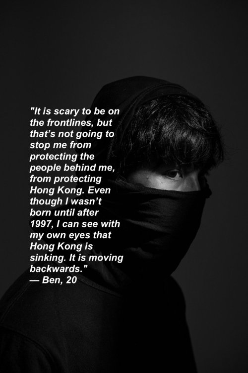 mornington-the-crescent:postcitywave:Faces of Protest: The Fight for Hong Kong Photographs by A