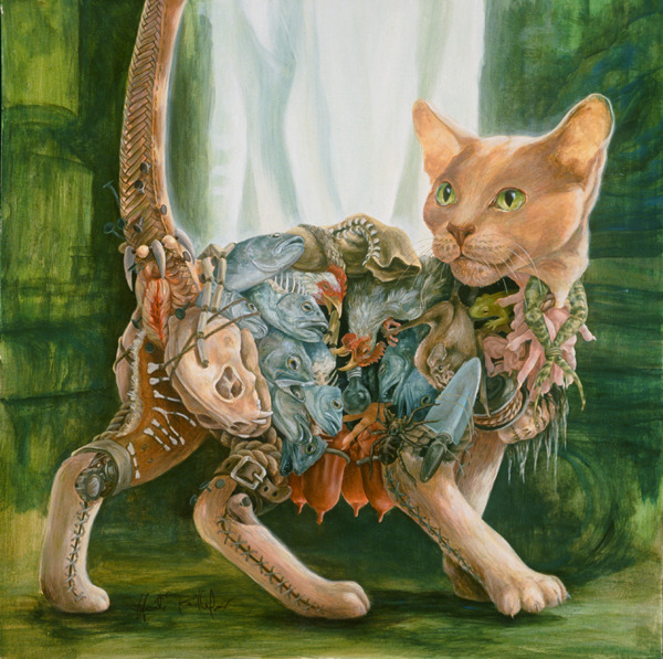 mucholderthen:  HEIDI TAILLEFER gives us a surreal mixture of Biology portrayed as