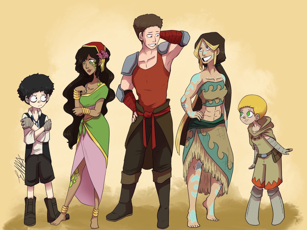 pics Wings Of Fire Human the dragonets of destiny human au