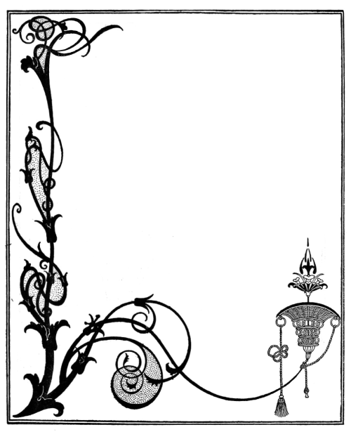Aubrey Beardsley Decoration for a title page ,1897  