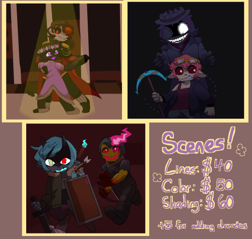 So Uuuuhhhh I'm In Need Of Taking Commissions With Money Being Slightly Tight.