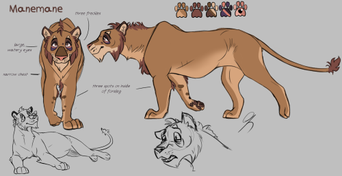 Decided to throw my hat into the I Hope So character contest, since, hey I’ve got a lion character s