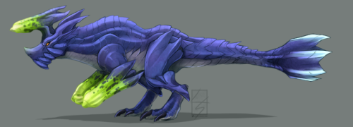 Because of the Monster Hunter World Iceborne latest trailer tease, I had a hankering for Brachydios 