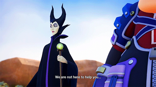 greatfay:Kingdom Hearts III | Maleficent knows many things