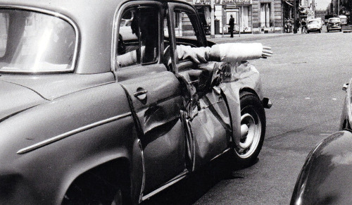 René Maltête - Après l'accident, Porte de Champerret, Paris, 1963.