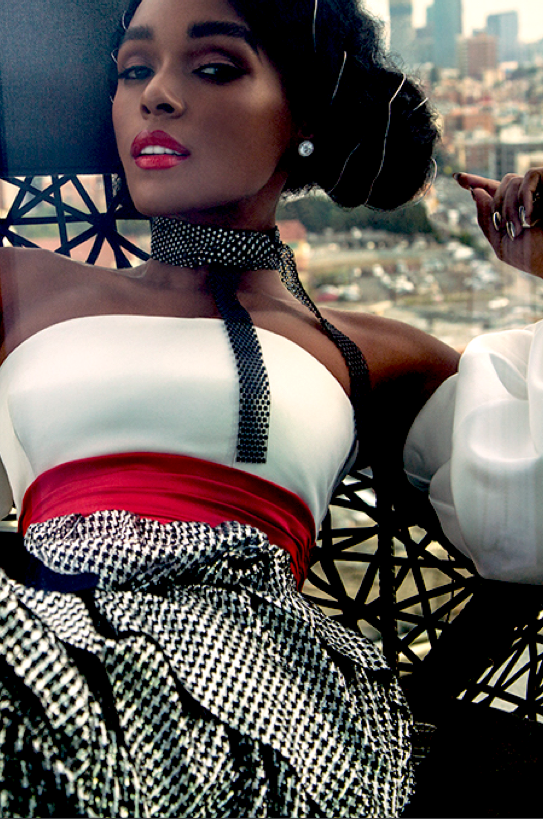 runwaywreck:Janelle Monáe photographed by Tony Duran for LA Confidential. Hair styled