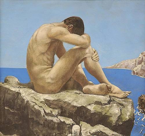 antonio-m: ‘Solitude’, c.1896 by Hans Thoma (1838-1924). German artist.