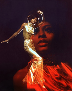 discojourney:Diana Ross by Harry Langdon,