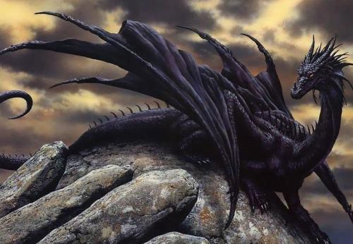 Ancalagon the Black was the first and greatest winged dragon ever to walk Middle Earth. His size and