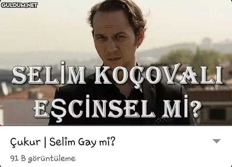 SELIM KOCOVALI EŞCINSEL...