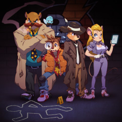tinmanfromhell:  robscorner:  The Rescue Rangers Detective Agency is still going strong. Chip has taken a more laid back approach to things, and let Monty Jack oversee all the cases as Captain. However, Chip still plays a strong role in managing