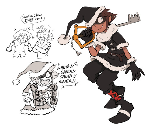 hellspawnmotel:  kh2 art dump part one! this is a long game. i drew a lot. and i get why people say this one is the best in the series now, and why it was so impactful in its time…..