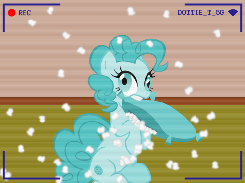 askthecookies:Tangy: …okay. Last time we let Bluh near our cushions.  It’s a good thing @doubleclickthepony wanted to donate some to us, I guess!xD