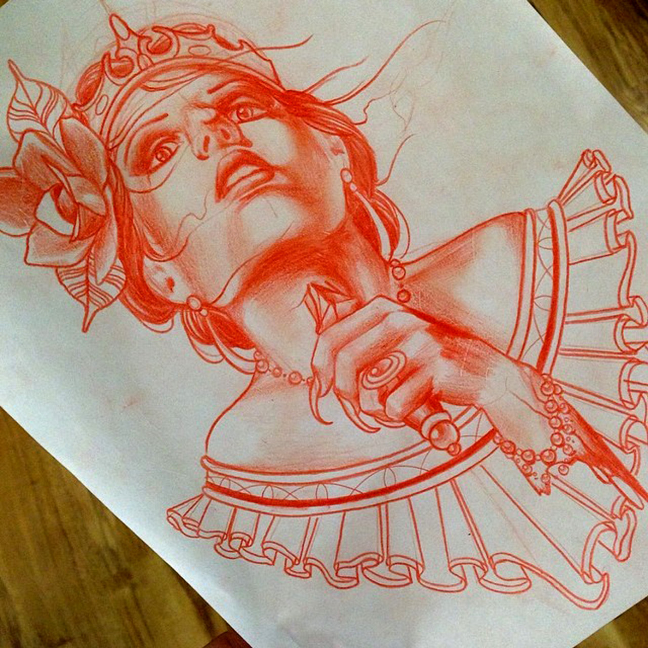 thievinggenius:  Done by Bobby Johnson. @glendalebully