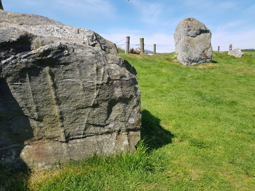 Easter Aquhorthies Neolithic Recumbent Stone Circle, Aberdeenshire, 19.5.18.