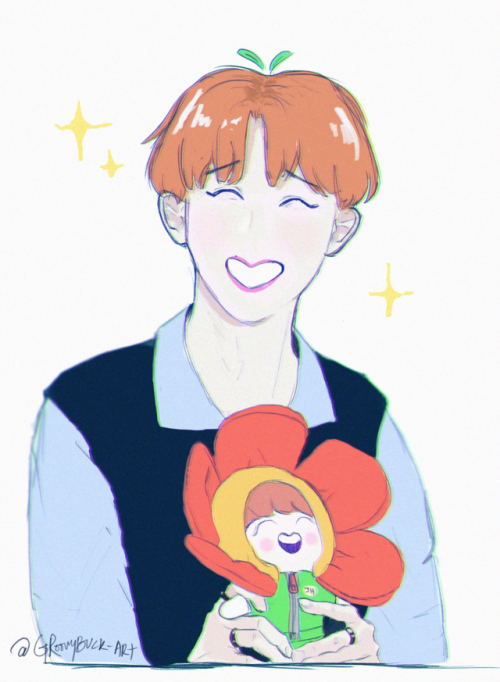 a flower with a flower uwu : twoneight 