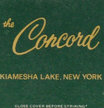 deadmotelsusa: Dead Catskill Resorts: Matchbook editionConcord closed in 1998 and was replaced by Re