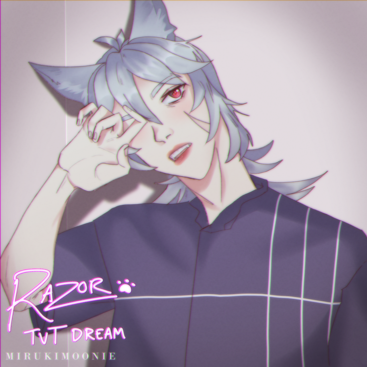 TVT DREAM: RAZOR !!! idol au by veechu_ on twitter!!! loved drawing this sm but it flopped on insta aa :(