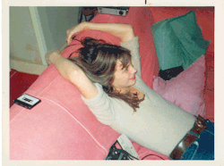 mabelle-birkin:  Jane Birkin home picture by Serge Gainsbourg  (casualties) the daily natural beauty