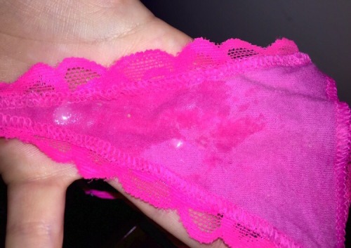 princessdirtythoughts: As a follow up to my video tonight I was asked to show how wet my panties go