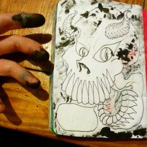 Sex Sketchbook Project 2015.  My foutain pen pictures