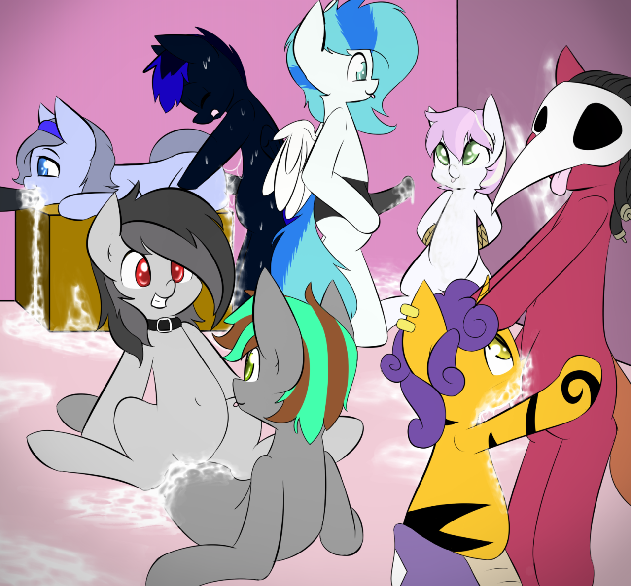 gamepony-verysecret:winner of the contest all in the pic  X: