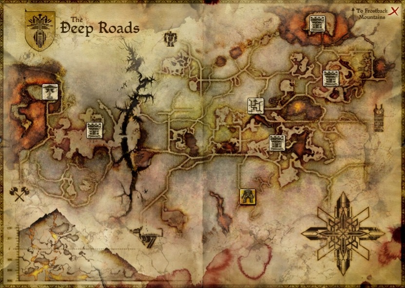 Mezilandre — Deep Roads Overlay Map