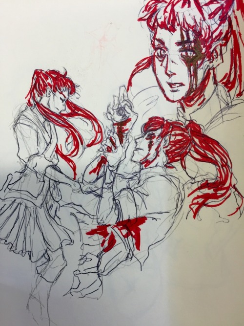 work doodles, of the wife