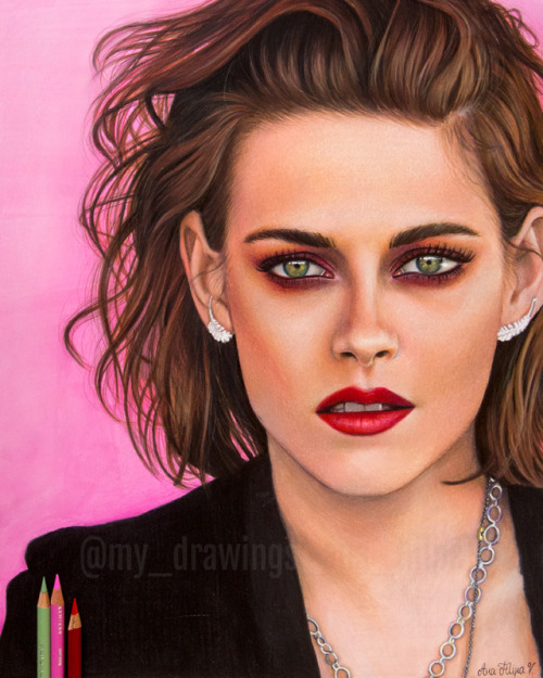 My Kristen Stewart portrait!