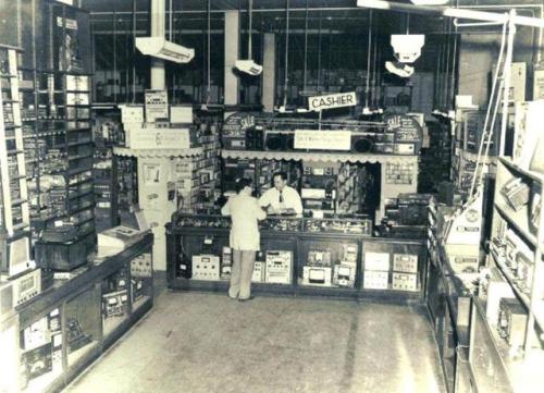 The first Radio Shack store, Boston, MA, 1921