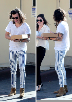 sstyles:  Harry out and about in LA  