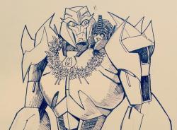 kkingkk:  Transformers doodles. The first