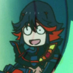 Porn Pics katahane:  ryuko’s cute faces  so cute!