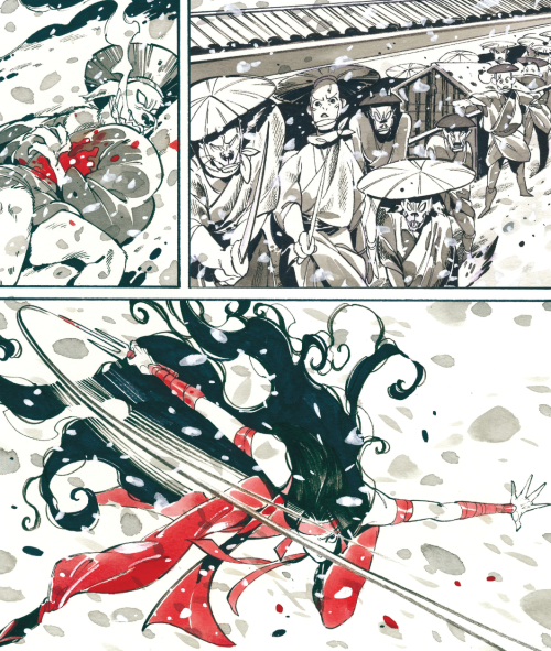 why-i-love-comics: Elektra: Black, White, & Blood #4 - “Assassin” (2022)by Peach Momoko