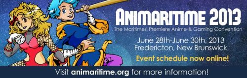 Conventio Animina Animaritime!  Hodie ego uxorque illuc ibimus!The Anime Convention Animaritime!  My