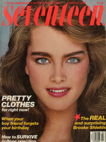 Young brooke shields smoking